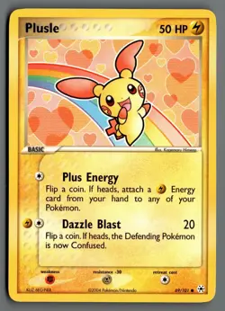 Plusle 69/101 Hidden Legends Pokemon Card - Image 1