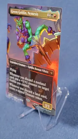 Green Goblin, Nemesis (Borderless) -Foil Near Mint MTG - Image 4
