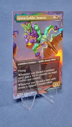 Green Goblin, Nemesis (Borderless) -Foil Near Mint MTG - Image 5