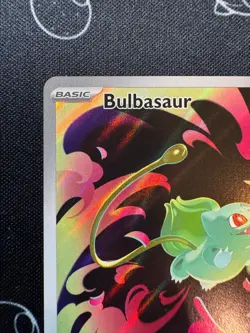 Bulbasaur 133/132 Pokemon TCG Mega Evolution Illustration Rare Card - English - Image 2