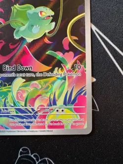 Bulbasaur 133/132 Pokemon TCG Mega Evolution Illustration Rare Card - English - Image 4