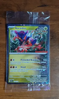 Pokemon TCG Koraidon Promo Card 119/162 GameStop Exclusive NM - Image 1