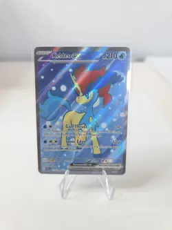 Keldeo ex 159/086 - SV White Flare - Full Art Ultra Rare English Pokemon Card NM - Image 1