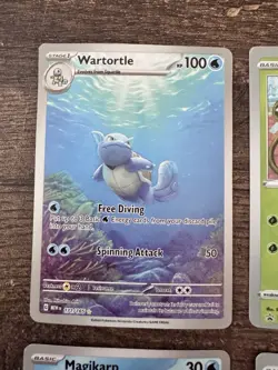 Pokemon Card Lot 9 Cards 2024 Bulbasaur Squirtle Wartortle Togepi Starter GO SV - Image 2
