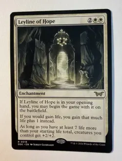 Leyline of Hope #18 (NM) Duskmourn DSK Magic MTG - Image 1