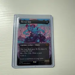 MTG The Last Ride (Borderless) Aetherdrift Regular - Image 1