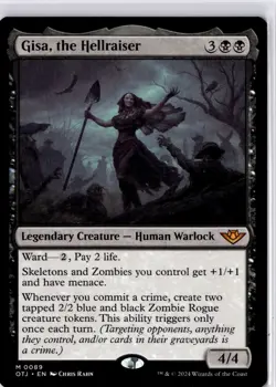 Gisa, the Hellraiser Outlaws of Thunder Junction Regular NM M 0089 - Image 1