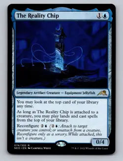 The Reality Chip R Kamigawa: Neon Dynasty 74 NM - Image 1