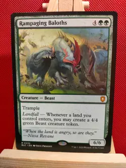 Rampaging Baloths - Commander Bloomburrow - Mythic - NM - MTG - Image 1