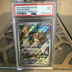 Pokemon TCG Charmander Obsidian Flames Promo #044 PSA Gem Mint 9 - Image 1