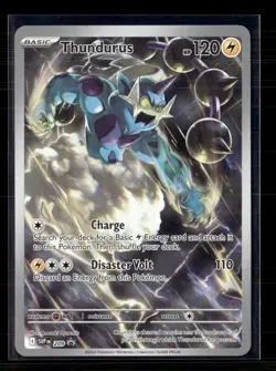 Pokemon 2025 Scarlet & Violet Promo Thundurus #SVP EN 209 - Image 1