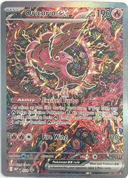 Pokemon TCG - Holofoil Oricorio ex Promo 024 NM MEP - Image 1