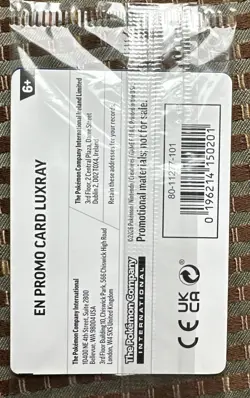 Pokemon Luxray 028/088 Perfect Order Best Buy Stamped Promo Sealed NM Mint - Image 2