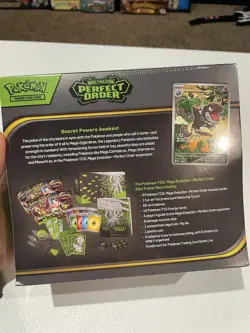 Pokemon Mega Evolution Perfect Order Elite Trainer Box Booster Packs Promo - Image 3