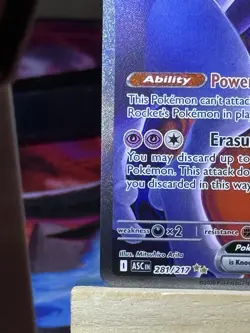 Pokemon TCG Team Rocket's Mewtwo EX SIR 281/217 NM Ascended Heroes - Image 5