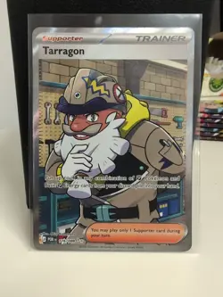 Pokemon TCG Perfect Order Tarragon Trainer Full Art 116/088 Holo - Image 1