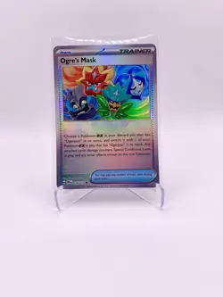 Ogre's Mask 118/131 Poke Ball Reverse Holo Prismatic Evolutions Pokemon TCG - Image 1