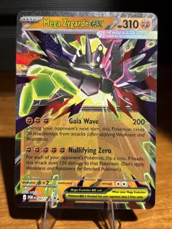 Mega Zygarde ex 047/088 Double Rare English - Pokemon TCG Perfect Order - Image 1