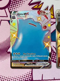 Pokemon - Shining Fates BUNDLE (x3) - w/ Ditto VMAX SV119/SV122 - Full Art - NM - Image 2