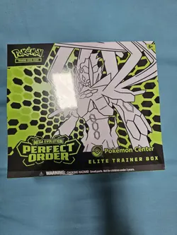 Pokemon Center Perfect Order ETB Elite Trainer Box Sealed - Image 3