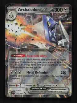 Archaludon ex 130/191 Double Rare Surging Sparks Pokemon Near Mint - Image 1