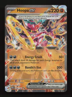 Hoopa ex 098/182 Double Rare Paradox Rift Pokemon Near Mint - Image 1