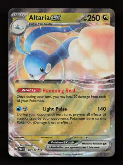 Altaria ex 140/182 Double Rare Paradox Rift Pokemon Near Mint - Image 1