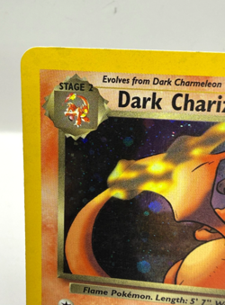 Pokemon TCG Dark Charizard Team Rocket Holo Rare 80 HP 4/82 Unlimited 2000 - Image 2