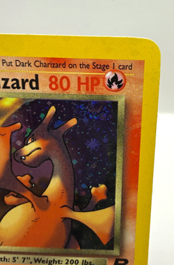 Pokemon TCG Dark Charizard Team Rocket Holo Rare 80 HP 4/82 Unlimited 2000 - Image 3