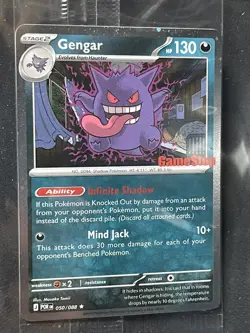 Pokemon GameStop Stamped Exclusive Gengar Promo Sealed 050/088 - Image 1