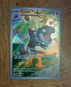 Perfect Order Tyrunt Black Star Promo 070 Pokemon Center Stamped B - Image 1