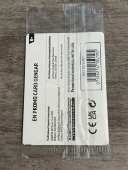 Gengar 050/088 Pokemon TCG GameStop Promo - SEALED - Image 2