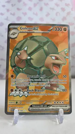 Pokemon Golem EX 189/165 SV3.5 Holo Ultra Rare Scarlet & Violet 151 - Image 1