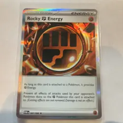 Rocky Energy 087/088 - Holo Rare - Pokemon TCG: Perfect Order - English NM - Image 1