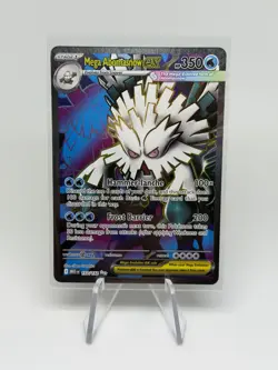 Mega Abomasnow ex 157/132 Me01: Mega Evolution Ultra Rare Full Art Pokemon NM - Image 1
