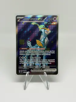 Iron Crown ex 191/162 SV05: Temporal Forces Ultra Rare Full Art Holo Pokemon NM - Image 1