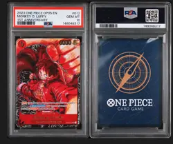 2023 One Piece OP05 Monkey D. Luffy 1st Anniversary ST01-012 PSA 10 English - Image 3