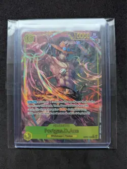 500 Years in the Future OP07-119 Portgas.D.Ace SEC (Alt Art / Parallel) - M/NM - Image 1