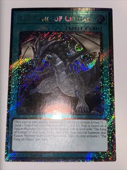 Yugioh! The Fang of Critias - RA04-EN255 - Platinum Secret Rare - 1st Edition - Image 1