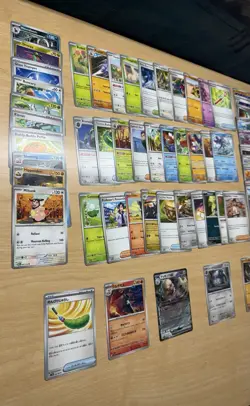 Prismatic Evolutions Pokemon Card Lot With Over 50 Cards. - Image 2