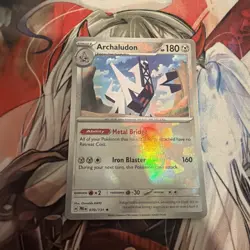 Pokemon TCG Archaludon 070/131 Masterball Prismatic Evolutions Reverse Holo Card - Image 2