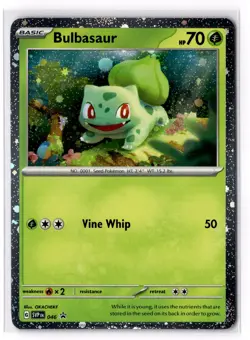 Bulbasaur - (Cosmos Holo) 046 SV: Scarlet & Violet Promo Cards Holo NM - Image 1