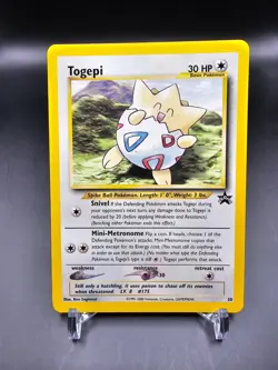Mint/NM - Togepi - 30 - WoTC Black Star Promo - Pokemon Card - Image 1