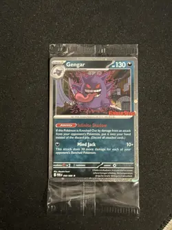 Gengar GameStop Promo Perfect Order Pokemon Card - Image 1