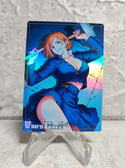 Nobara Trading Card Waifu Goddess Story Anime Girl holo Karte Manga Full Art - Image 1