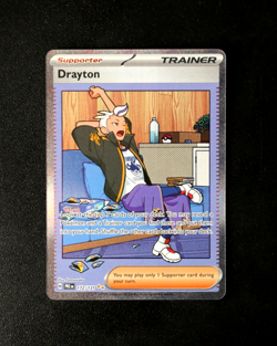 Pokemon Card Drayton 172/131 Prismatic Evolutions Special Illustration Rare NM ⭐ - Image 1