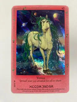 Bella Sara Ancient Lights Foil Card Venus S17/17 - Image 1