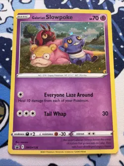 Galarian Slowpoke SWSH126 SWSH: Sword & Shield Promo Cards Holo NM - Image 1