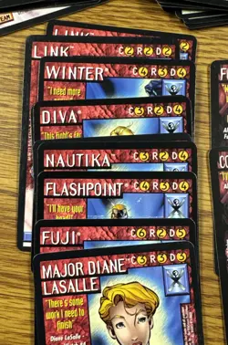 Wildstorms The Expandable Super-Hero Collectible Card Game CCG Lot of Approx 200 - Image 2