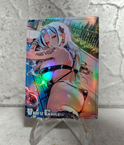 Rosanna Nikke Trading Card Waifu Goddess Story Anime Girl holo Karte Manga Full - Image 1